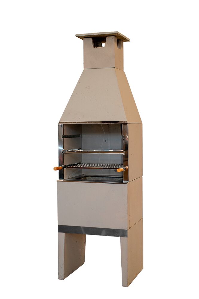 Churrasqueira Pré-Moldada 75Cm Natural Primus