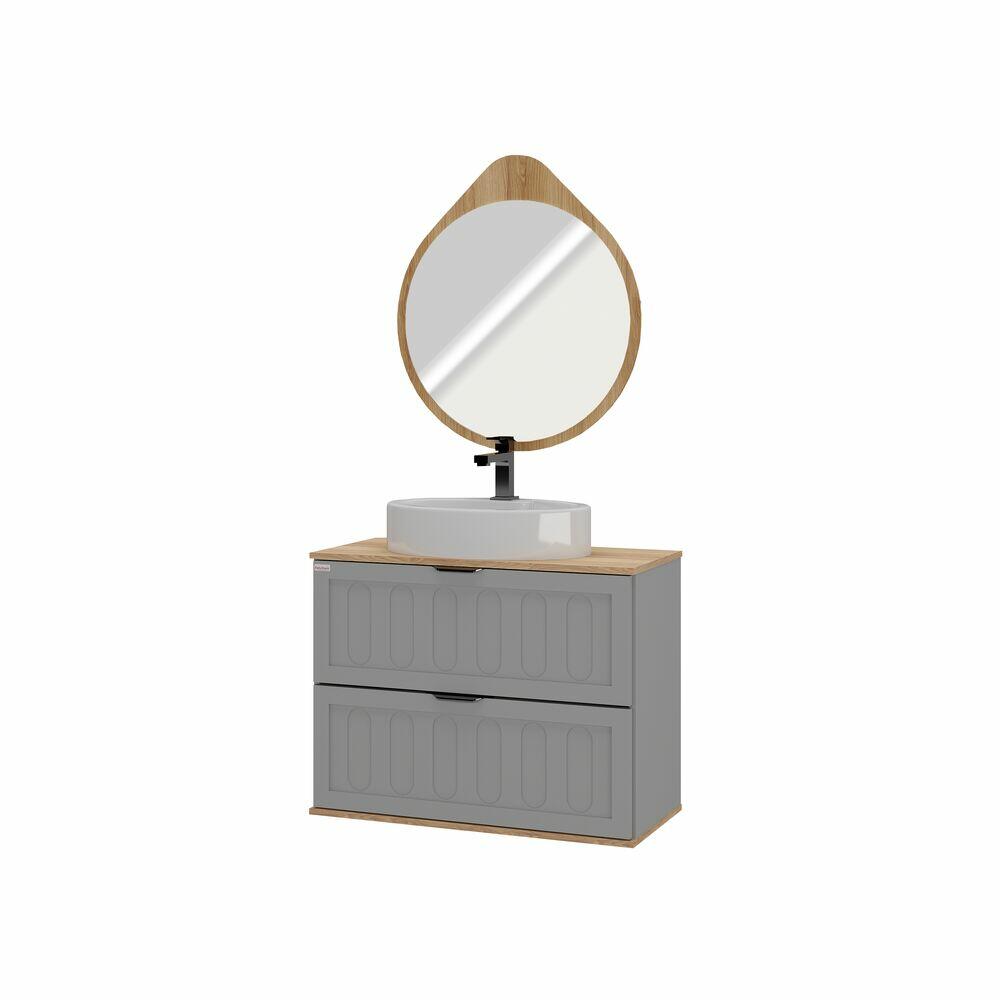 Gabinete para Banheiro MDF/MDP Milena Catedral Avela 78cm C-Linea