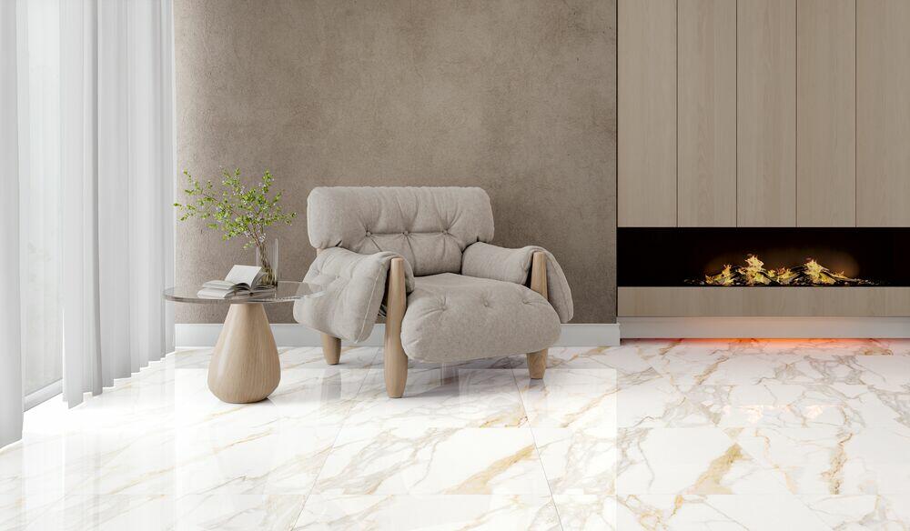 Piso Cerâmico Aludra 83x83 Málaga | Cassol Centerlar