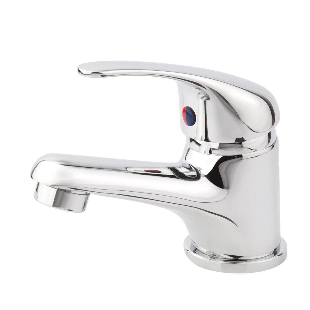 Torneira Misturador Monocomando para Banheiro de Mesa Bica Baixa 1/2